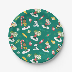 Assiettes En Carton Peanuts Pepperment Dreams Motif de vacances