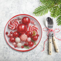 Pepperment Candy Holiday Dîner Cheer