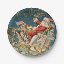 Père Noël Et Sa Petite Sleigh