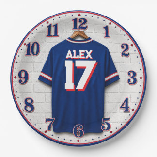 Assiettes En Carton Personalized Buffalo Football Jersey