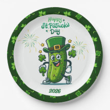 Personnage de dessin animé Pickle de la Saint-Patr
