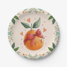 Petit Cutie Agrumes fleurit Bow Baby shower