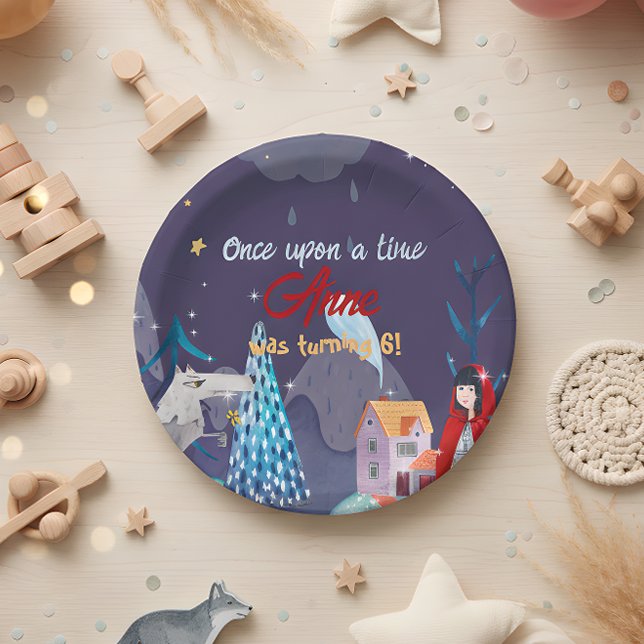 Assiettes En Carton Petite chapiteau rouge Anniversaire Plaque en papi (Créateur téléchargé)