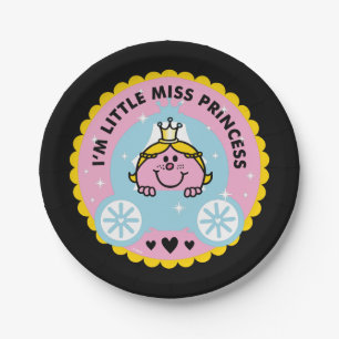 Assiettes En Carton Petite Mlle Princesse Je suis une princesse