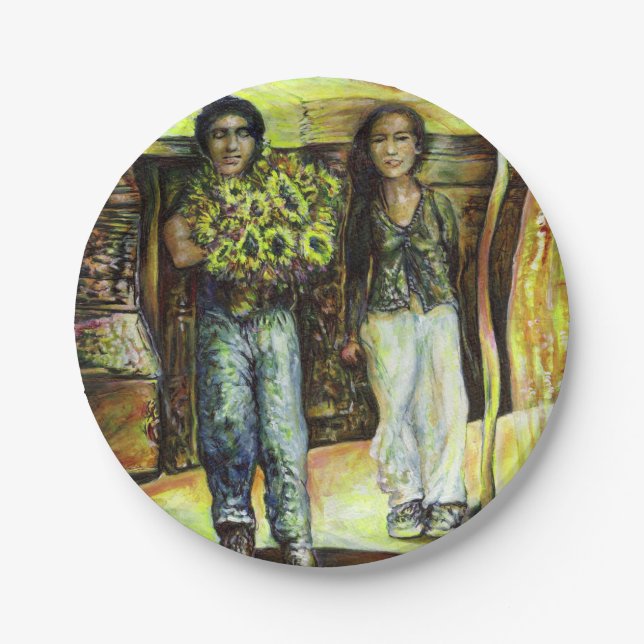 Assiettes En Carton Phase de ChapeI Sixtine d'un ChaIIenge (Devant)