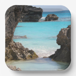 Assiettes En Carton Photo de Tropical Island Coast & Sea