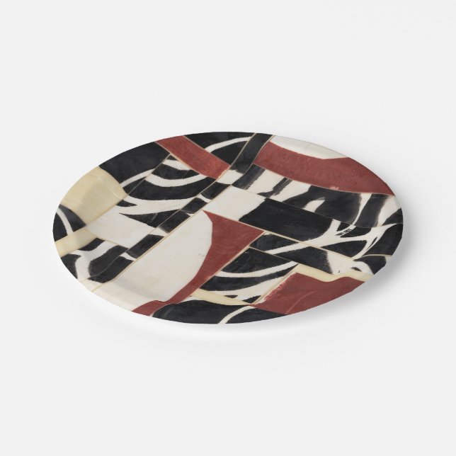 Assiettes En Carton Pièces et pièces I (Angle)