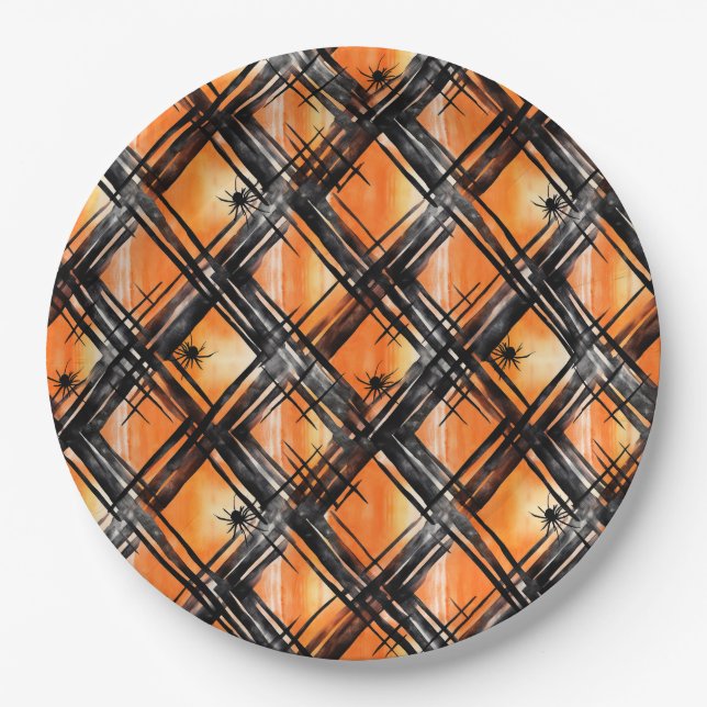 Assiettes En Carton Piège criminel (Devant)