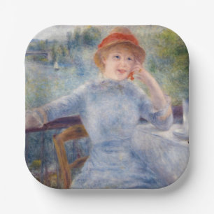 Assiettes En Carton Pierre Auguste Renoir - Alphonsine Fournaise