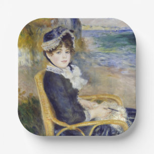 Assiettes En Carton Pierre-Auguste Renoir - En bord de mer