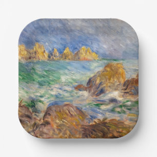 Assiettes En Carton Pierre-Auguste Renoir - Marine, Guernesey