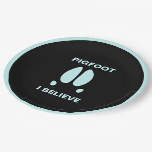 Assiettes En Carton Pigfoot - Je crois