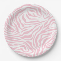 Pink Zebra Stripes Poster de animal sauvage Zebra