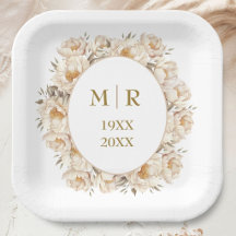 Pivoine Florale Anniversaire de Mariage de 50 ans 