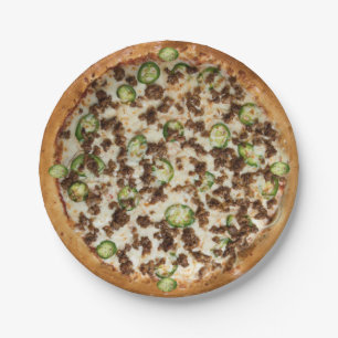 Assiettes En Carton Pizza