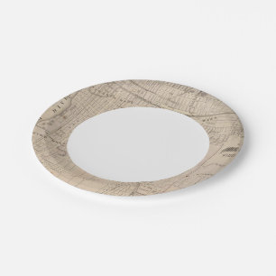 Assiettes En Carton Plan de Terre Haute, Vigo Co