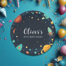 Planètes spatiales Galaxy Anniversaire