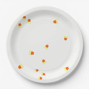 Assiettes En Carton Plaque à papier de bonbons au maïs
