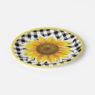 Assiettes En Carton Plaqué avec des plaques de papier tournesol