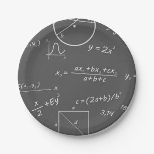 Assiettes En Carton Plaque Brainy Party