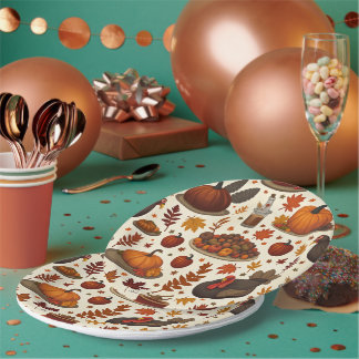 Assiettes En Carton plaque d'action