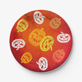 Assiettes En Carton Plaque de fête d'Halloween
