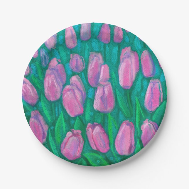 Assiettes En Carton Plaque de papier (Devant)