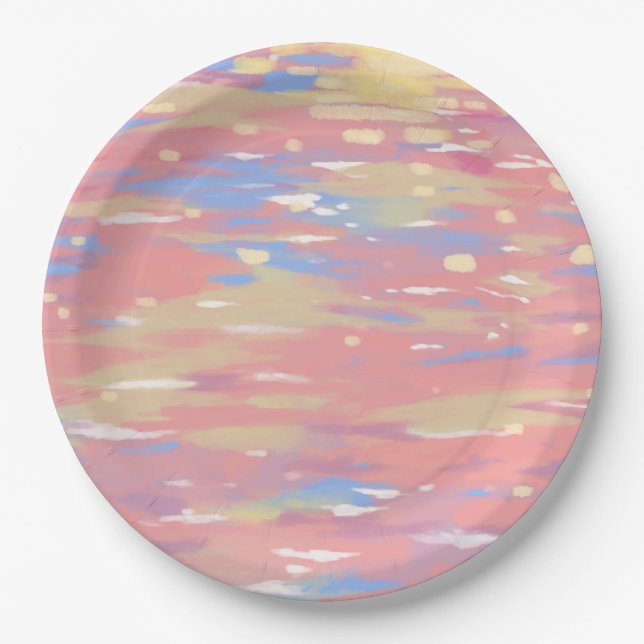 Assiettes En Carton Plaque de papier (Devant)