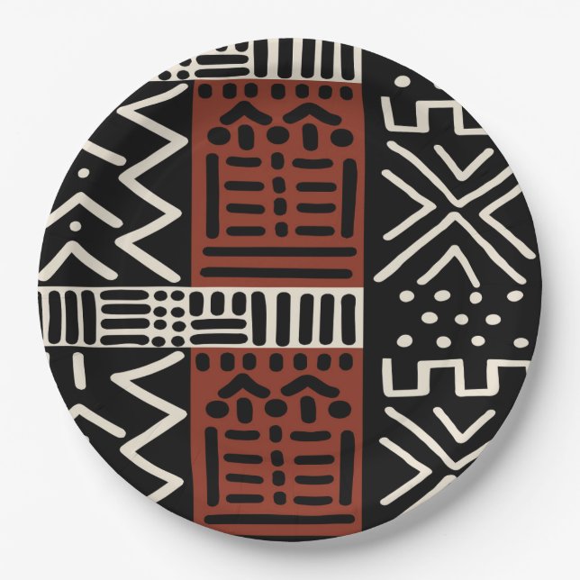 Assiettes En Carton Plaque de papier (Devant)