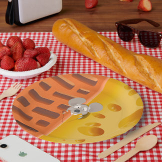 Assiettes En Carton Plaque de papier