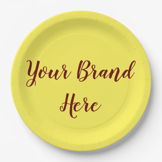 Assiettes En Carton Plaque de papier (Devant)