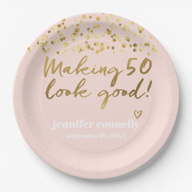 Assiettes En Carton Plaque de papier (Devant)