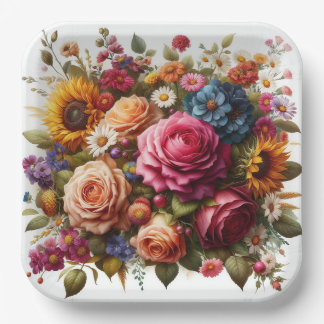 Assiettes En Carton Plaque de papier