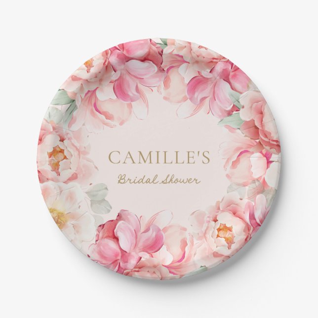 Assiettes En Carton Plaque de papier (Devant)