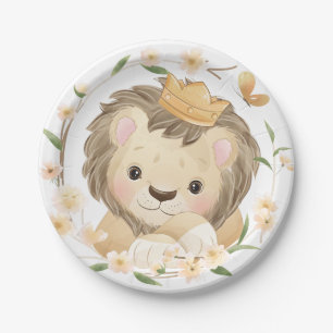Assiettes En Carton Plaque de papier Baby shower Lion king