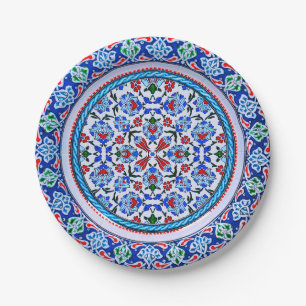 Assiettes En Carton Plaque de papier d'art turc