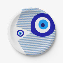 Plaque de papier "Evil Eye"