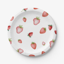 Plaque de papier fraise