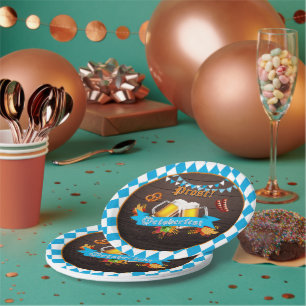 Assiettes En Carton Plaque de papier Oktoberfest