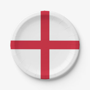 Assiettes En Carton Plaque de papier patriotique avec drapeau du Royau