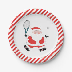 Assiettes En Carton Plaque de papier pour les fêtes de tennis