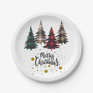 Assiettes En Carton Plaque de papier pour Noël