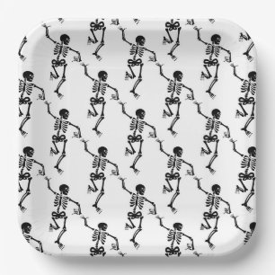 Assiettes En Carton Plaque de papier pour partie d'Halloween