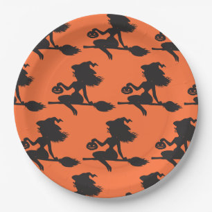 Assiettes En Carton Plaque de papier pour partie d'Halloween