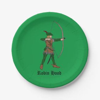 Assiettes En Carton Plaque de papier Robin Hood