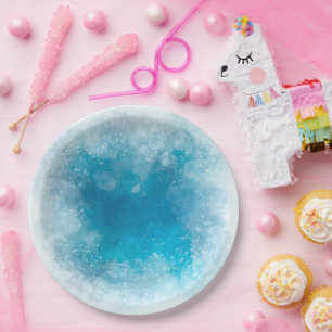 Assiettes En Carton Plaque de papier rond de 9 po