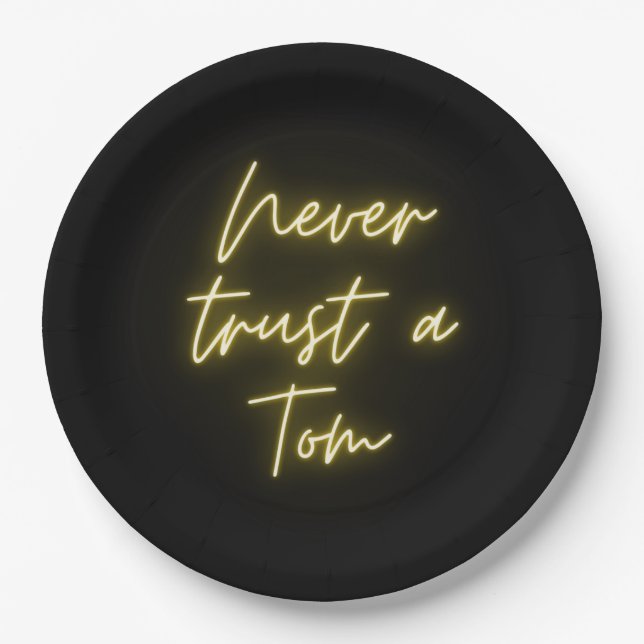 Assiettes En Carton Plaque de papier Vanderpump Rules (Devant)