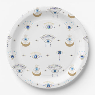 Assiettes En Carton Plaque en papier de 9 po pour yeux mal