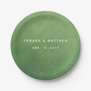 Assiettes En Carton Plaque en papier Emerald City