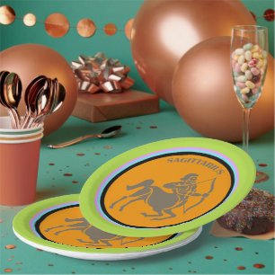 Assiettes En Carton Plaque en papier Sagittarius